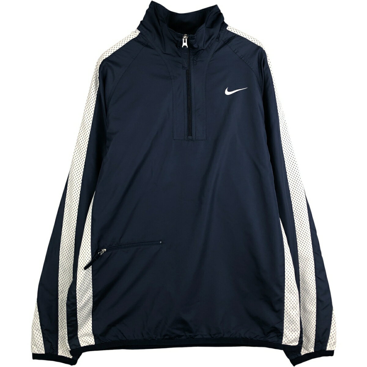 Nike ネイビー プルオーバー ウォームアップウェア Nike ネイビー プルオーバー ウォームアップウェア