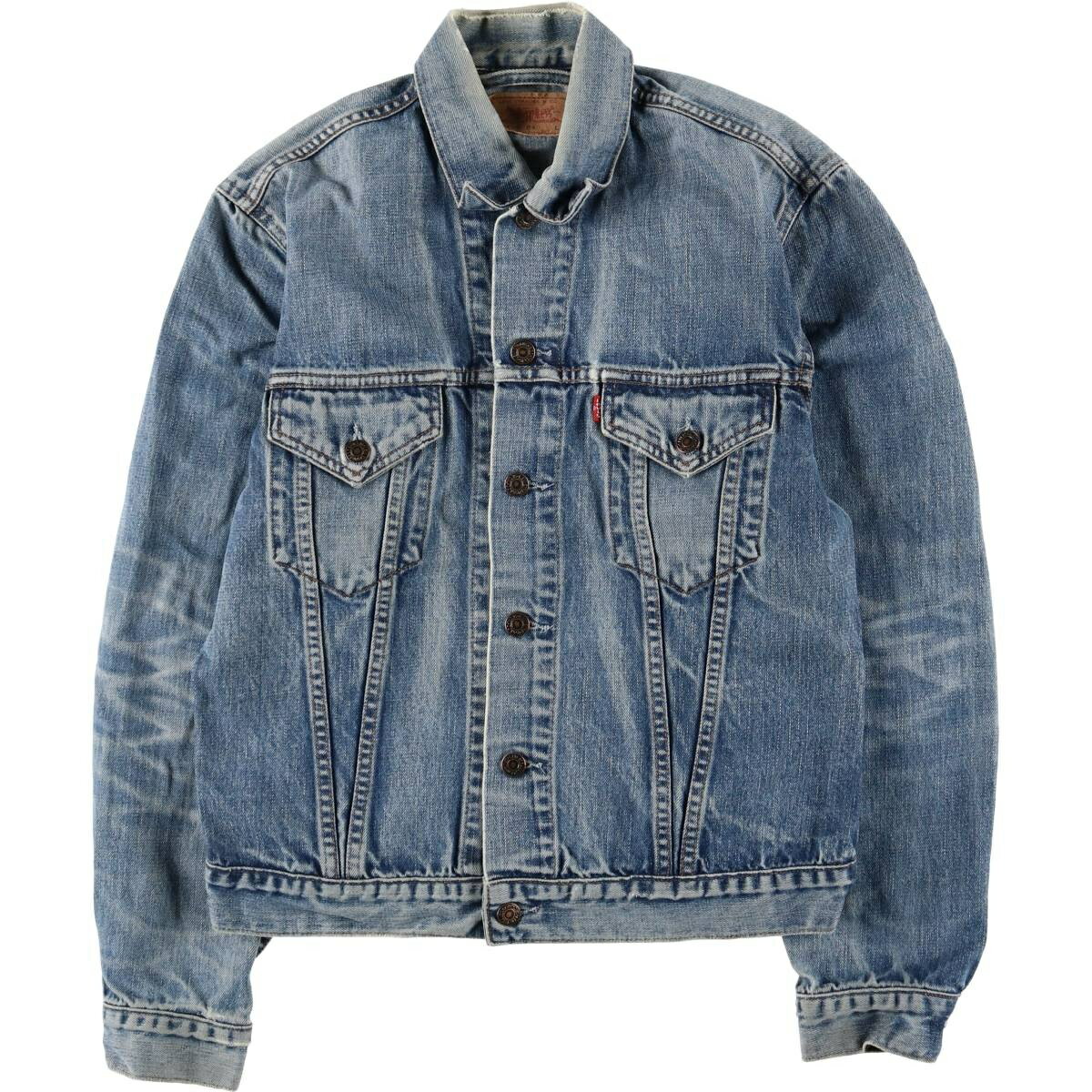 古着 00'S リーバイス Levi's 70500-04 ユーロモデル デニムジャケット Gジャン メンズL相当 /eaa595023 【中古】 【251104】 【SS2603_10】 ブルー系 春秋冬