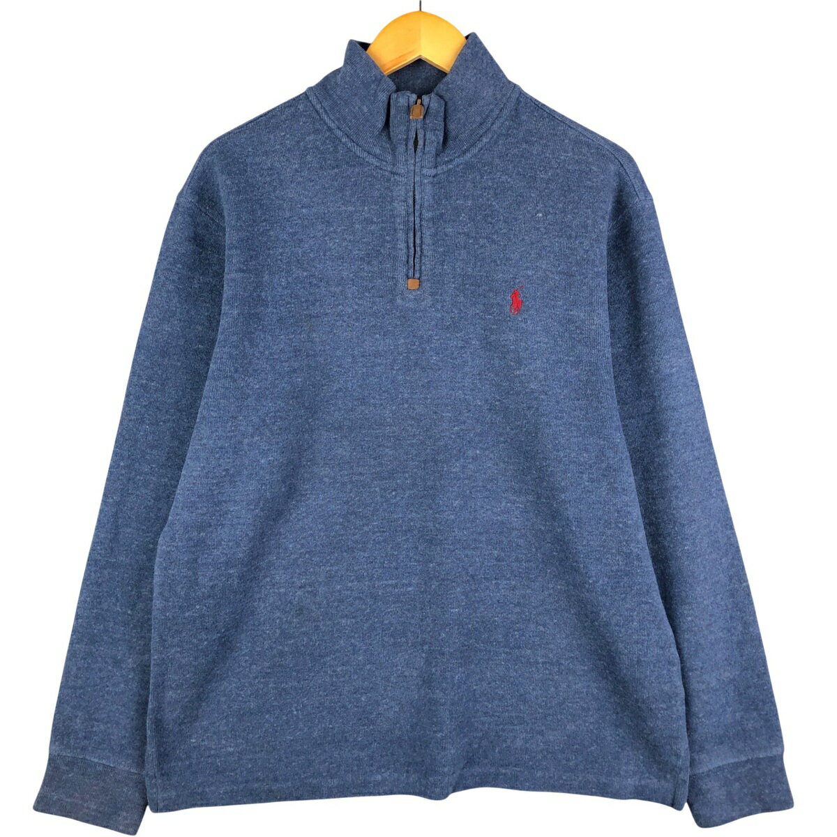 古着 ラルフローレン Ralph Lauren POLO RALPH LAUREN ハーフジップスウェットシャツ トレーナー メンズL相当 /eaa595100 【中古】 【2..