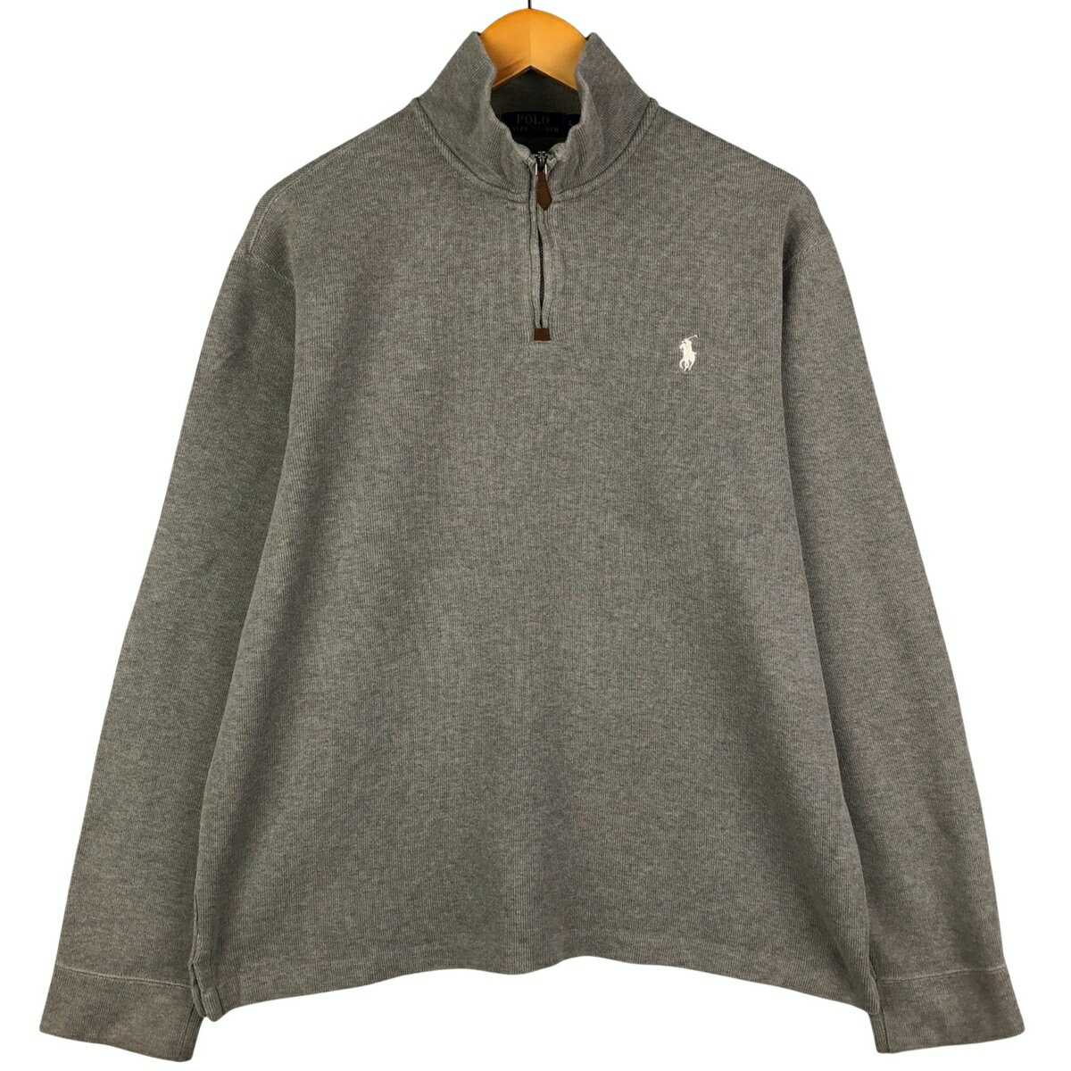 古着 ラルフローレン Ralph Lauren POLO RALPH LAUREN ハーフジップスウェットシャツ トレーナー メンズL相当 ヴィンテージ /eaa595102 【中古】 【251116】