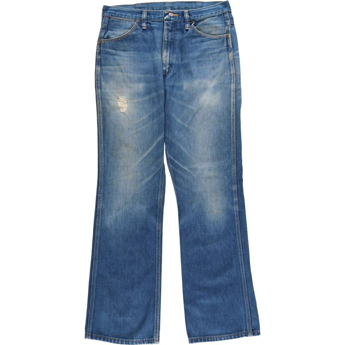 古着 80~90'S ラングラー Wrangler MENS REGULAR FIT フレアカットデニムパンツ USA製 メンズw33相当 ..