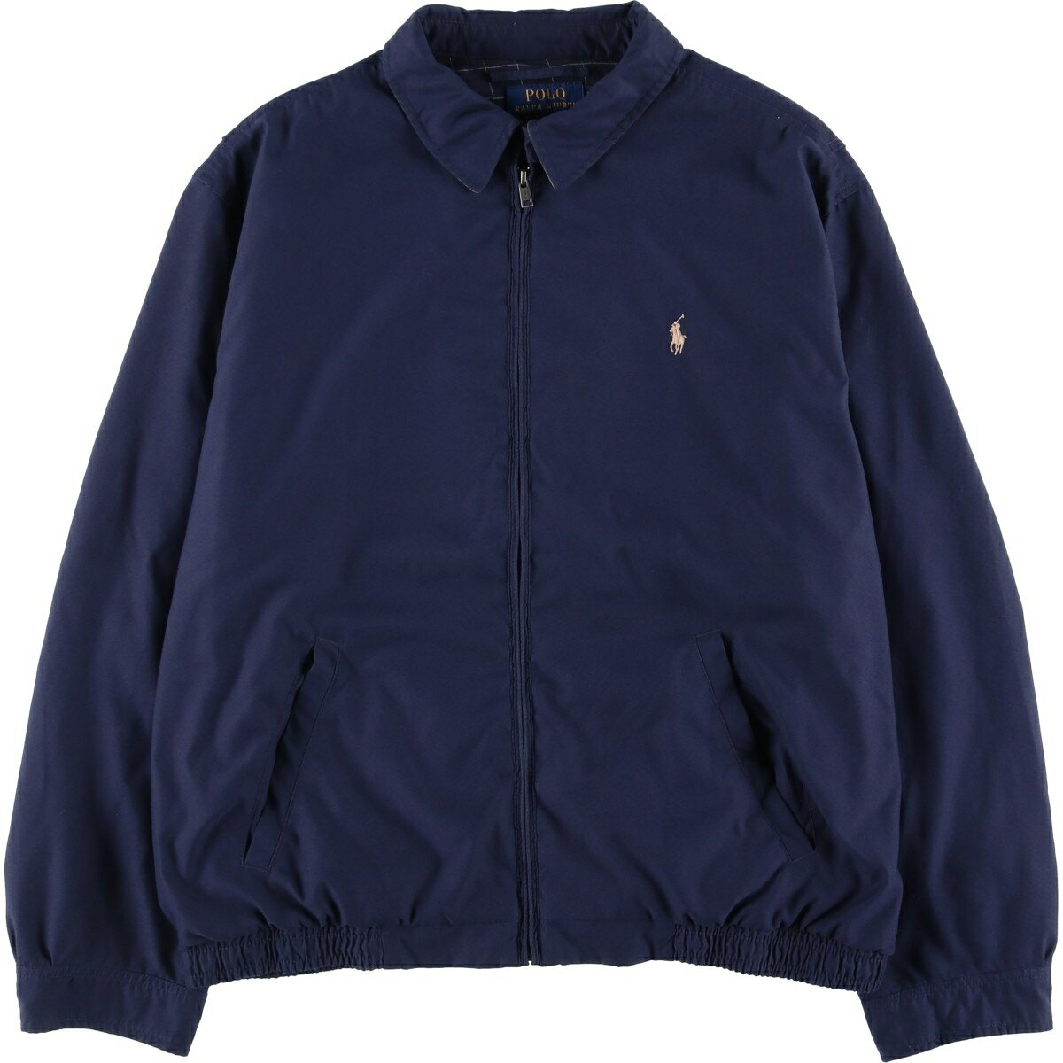 Rakuten - 古着 ラルフローレン Ralph Lauren POLO RALPH LAUREN スイングトップ スポーツジャケット メンズXL相当 /eaa595259 【中古】 【251116】 【SS2603_10】 ネイビー系 春秋冬