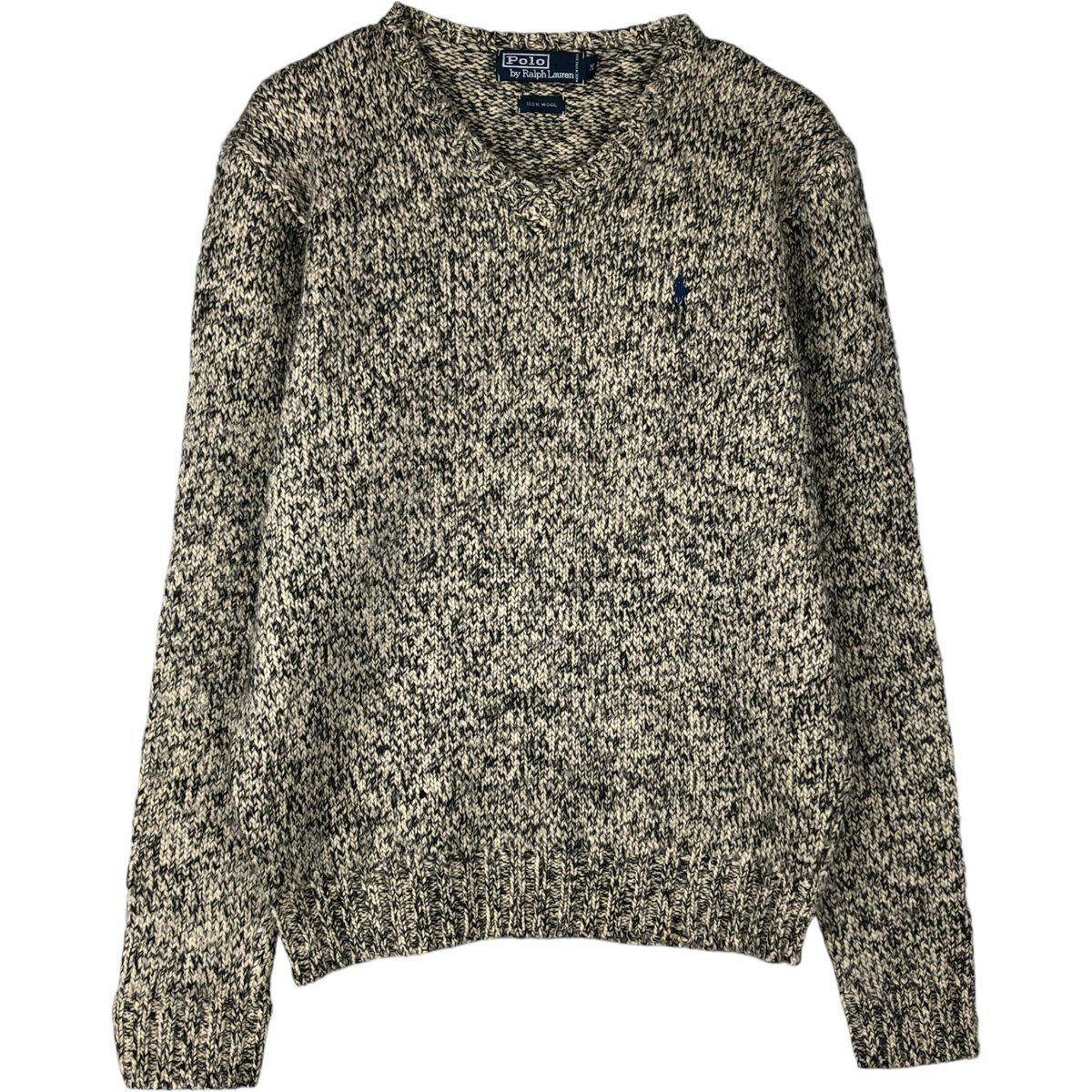 古着 ラルフローレン Ralph Lauren POLO by Ralph Lauren Vネック ウールニットセーター メンズM相当 /eaa595270 【中古】 【251119】 【NH-2508】 【ss2601_10】