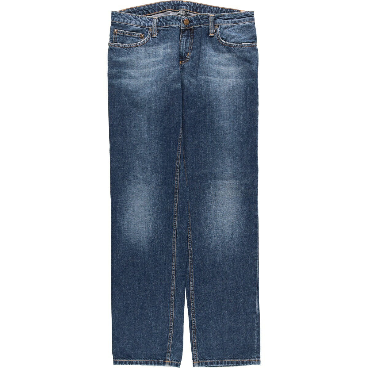 樂天商城 - 古着 カーハート Carhartt W SLIM ストレートデニムパンツ メンズw35相当 /eaa595476 【中古】 【251108】 ブルー系 春夏秋冬