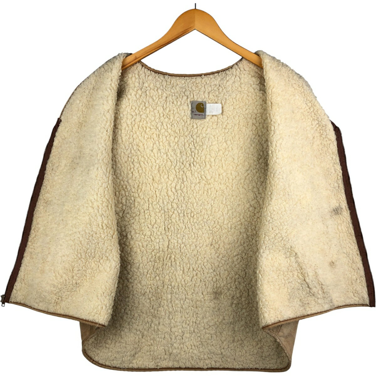 古着 カーハート Carhartt ダック地 ボアベスト メンズXXL相当 /eaa595586 【中古】 【251109】 【NH-2508】 【SS2603_10】