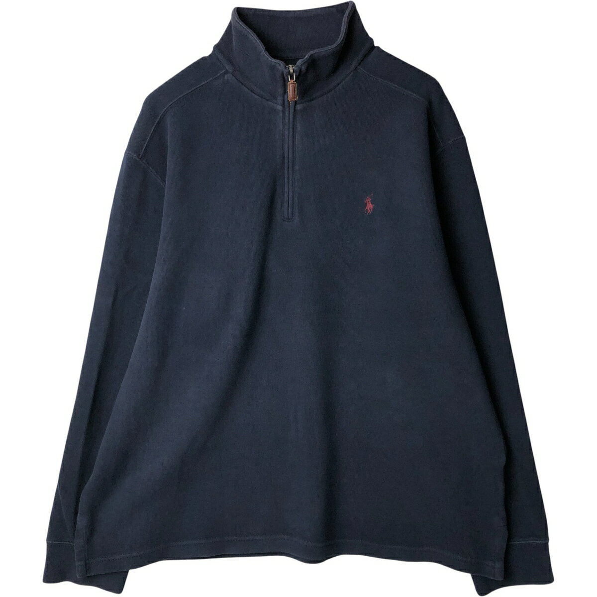 樂天商城 - 古着 ラルフローレン Ralph Lauren POLO by Ralph Lauren ハーフジップスウェットシャツ トレーナー メンズXL相当 /eaa595634 【中古】 【251108】 【NH-2508】