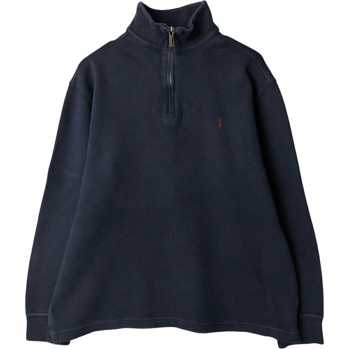 古着 ラルフローレン Ralph Lauren POLO by Ralph Lauren ハーフジップスウェットシャツ トレーナー メンズM相当 /eaa595645 【中古】 【251107】 【NH-2508】