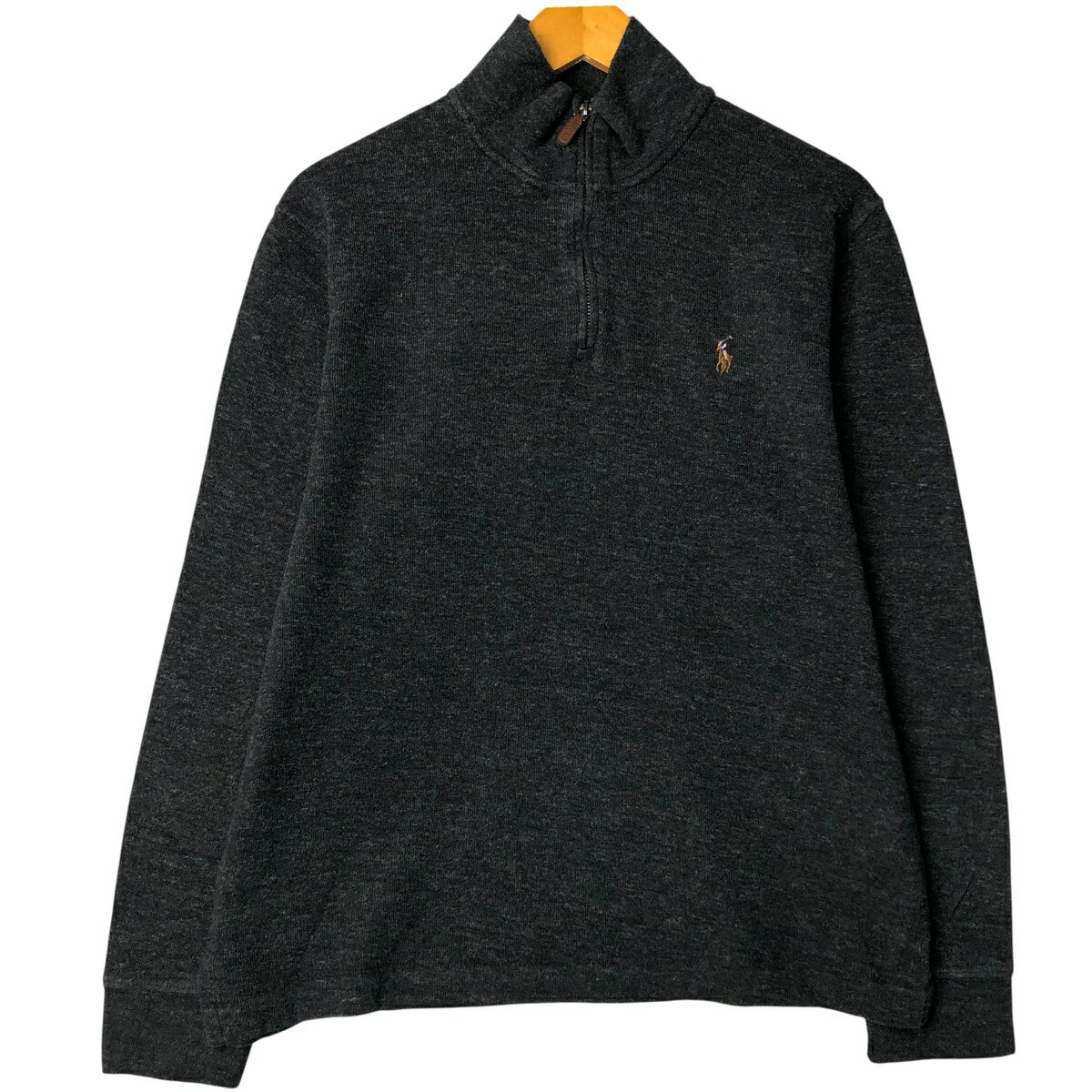 Rakuten - 古着 ラルフローレン Ralph Lauren POLO RALPH LAUREN ESTATE RIB ハーフジップスウェットシャツ トレーナー メンズM相当 /eaa595656 【中古】 【251128】 【SS2606_10】