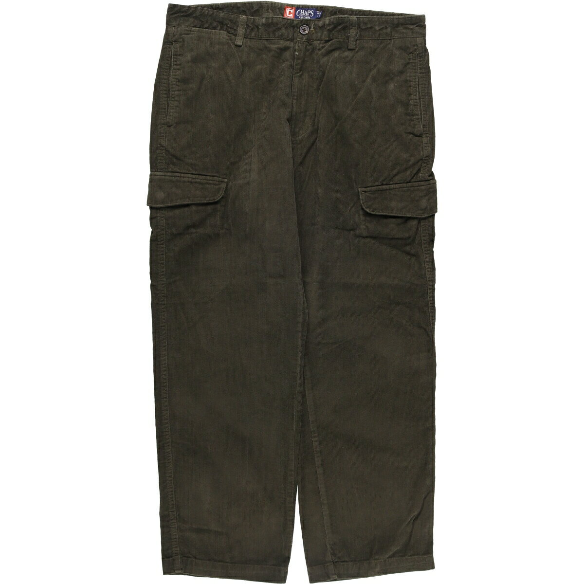 樂天商城 - 古着 ラルフローレン Ralph Lauren CHAPS チャップス コーデュロイパンツ カーゴパンツ メンズw37相当 /eaa595770 【中古】 【251107】 カーキ系 春夏秋冬