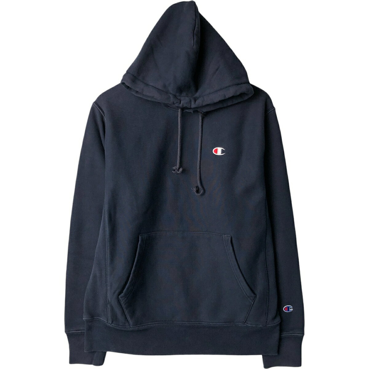 商品詳細 ブランド・Champion・チャンピオン・ 特徴・プルオーバー・長袖・ モデル/形状・REVERSE WEAVE リバースウィーブ・スウェットプルオーバーパーカー・ 素材・コットン・ポリエステル・ 色・ネイビー系 紺色・ 柄・無地・ワンポイント・ 生産国・中国製・ 年代 サイズ・表記サイズ:M・着丈:65cm・身幅:56cm・肩幅:47.5cm・袖丈:63cm・ コンディション・C・ カテゴリ・メンズ・トップス・スウェット・パーカー・ 商品番号・eaa595902・ 取扱店・・ スタッフコメント素材表記コットン・ポリエステルですが混合率不明でございます。Champion REVERSE WEAVE リバースウィーブ スウェットプルオーバーパーカー / 商品番号 eaa595902 USEDですので使用感などございますが、まだまだご愛用していただけます。 古着という事をご理解の上ご注文よろしくお願いします。 【状態追記】 ●前、フード左側に破れ ●前、フード右側にシミ※状態は当社独自の基準です。 表記サイズ着丈身幅肩幅袖丈 M(※着用感、表記サイズは目安です。)65cm56cm47.5cm63cm ※測定値の若干の誤差はご了承下さい。サイズガイドはこちら ブランドChampionチャンピオン 特徴プルオーバー / 長袖モデル/形状REVERSE WEAVE リバースウィーブ / スウェットプルオーバーパーカー素材コットン / ポリエステル色ネイビー系 紺色柄無地 / ワンポイント生産国中国製年代-カテゴリパーカー商品番号eaa595902取扱店　　 素材表記コットン・ポリエステルですが混合率不明でございます。チャンピオンの他の商品を見るパーカーの他の商品を見る