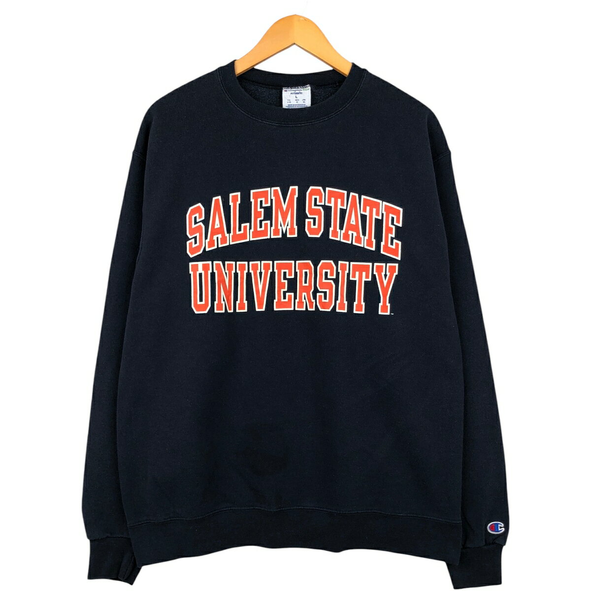 Rakuten - 古着 チャンピオン Champion ECO AUTHENTIC カレッジスウェットシャツ トレーナー メンズL相当 /eaa596340 【中古】 【251224】 ネイビー系 春夏秋冬