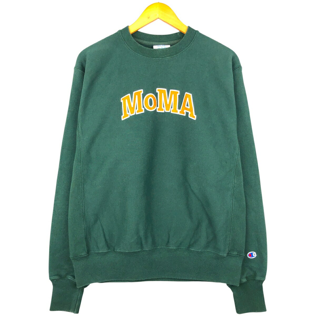 商品詳細 ブランド・Champion・チャンピオン・ 特徴・クルーネック(丸首)・長袖・ モデル/形状・REVERSE WEAVE リバースウィーブ・スウェットシャツ トレーナー・ 素材・コットン:82%・ポリエステル:18%・ 色・カーキ系 セージグリーン・ 柄・パッチ・ 生産国・エルサルバドル製・ 年代 サイズ・表記サイズ:M・着丈:64.5cm・身幅:56.5cm・肩幅:48.5cm・袖丈:64cm・ コンディション・C・ カテゴリ・メンズ・トップス・スウェット・トレーナー・ 商品番号・eaa596351・ 取扱店・・ スタッフコメントChampion REVERSE WEAVE リバースウィーブ スウェットシャツ トレーナー / 商品番号 eaa596351 USEDですので使用感などございますが、まだまだご愛用していただけます。 古着という事をご理解の上ご注文よろしくお願いします。 【状態追記】 ●前、左腕に汚れ※状態は当社独自の基準です。 表記サイズ着丈身幅肩幅袖丈 M(※着用感、表記サイズは目安です。)64.5cm56.5cm48.5cm64cm ※測定値の若干の誤差はご了承下さい。サイズガイドはこちら ブランドChampionチャンピオン 特徴クルーネック(丸首) / 長袖モデル/形状REVERSE WEAVE リバースウィーブ / スウェットシャツ トレーナー素材コットン:82% / ポリエステル:18%色カーキ系 セージグリーン柄パッチ生産国エルサルバドル製年代-カテゴリトレーナー商品番号eaa596351取扱店　　 チャンピオンの他の商品を見るトレーナーの他の商品を見る