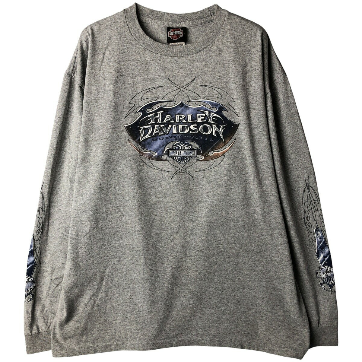 樂天商城 - 古着 ハーレーダビッドソン Harley-Davidson ロングTシャツ ロンT メンズXL相当 /eaa596375 【中古】 【251230】 【NH-2508】 【SS2603_10】 グレー系 春夏秋