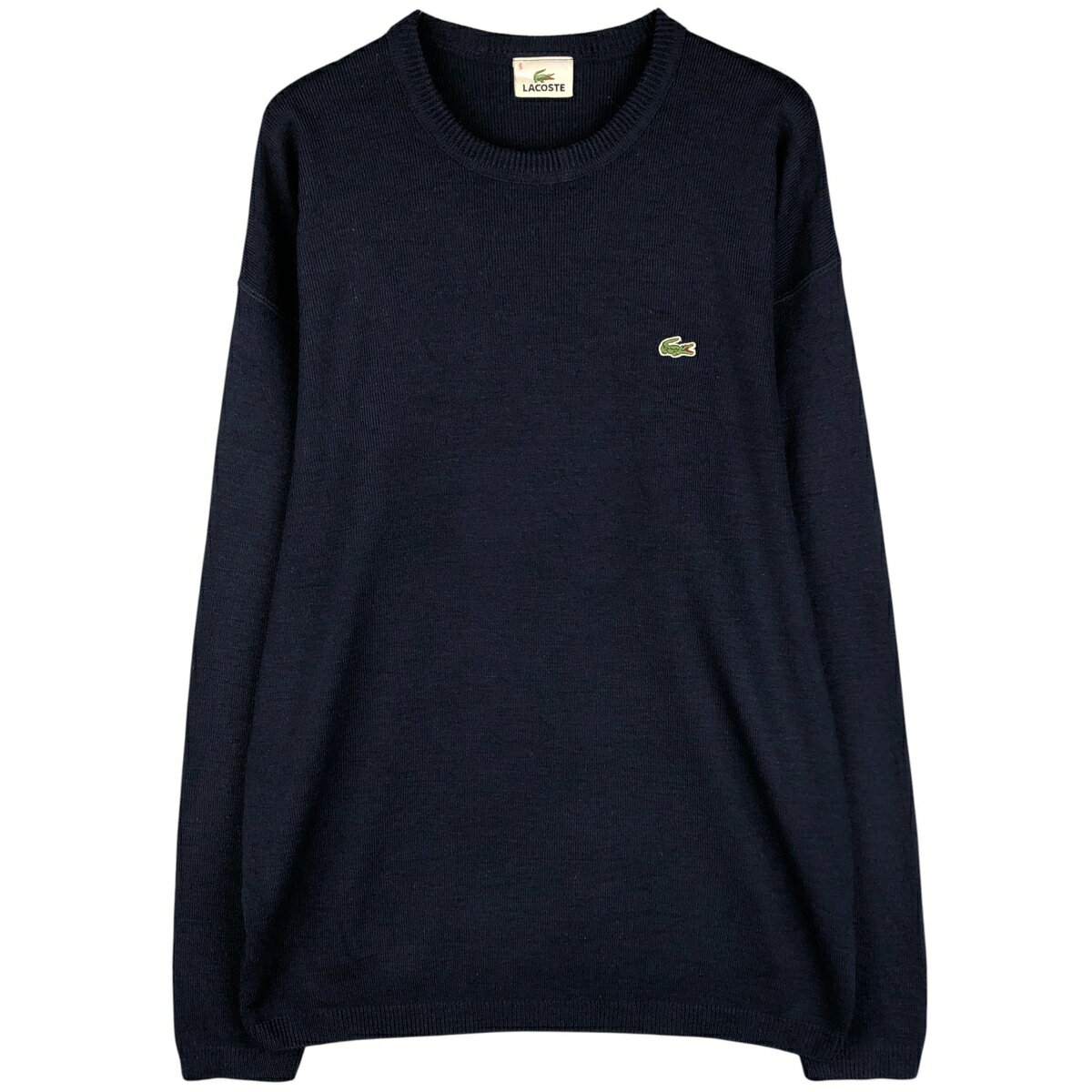 古着 ラコステ LACOSTE アクリル×ウールニットセーター 6 メンズL相当 /eaa596436 【中古】 【251208】 【NH-2508】【CF2512】