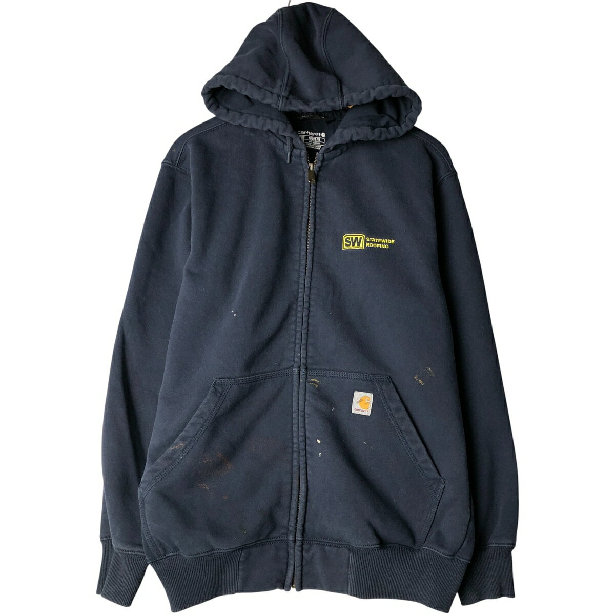 Rakuten - 古着 カーハート Carhartt Loose Fit スウェットフルジップパーカー メンズM相当 /eaa596663 【中古】 【251206】 ネイビー系 春夏秋冬