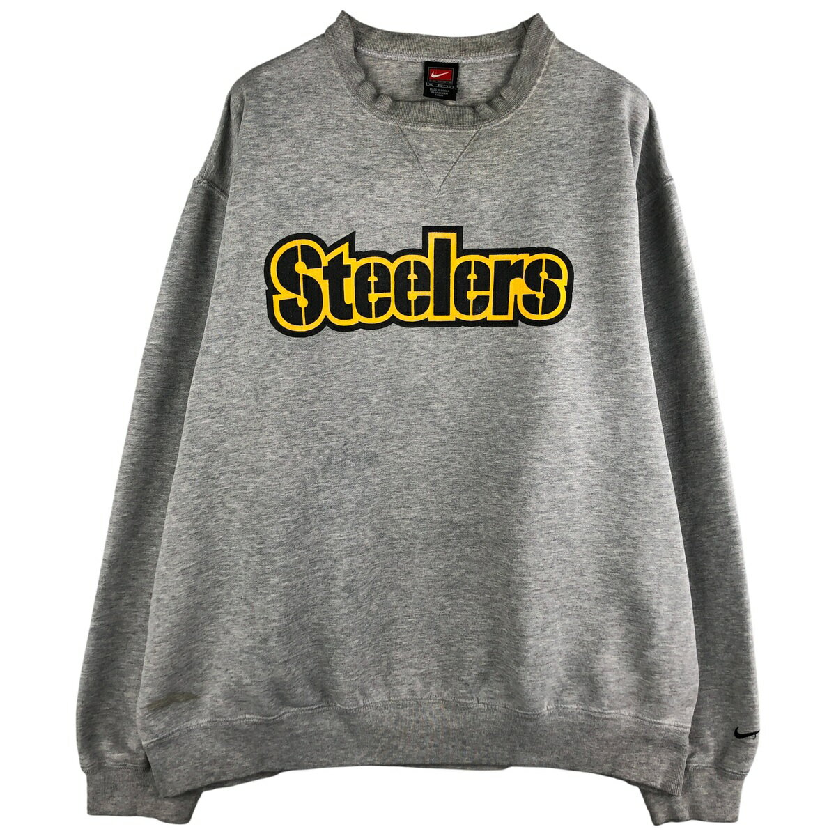 古着 00'S ナイキ NIKE TEAM NFL PITTSBURGH STEELERS ピッツバーグスティーラーズ スウェットシャツ トレーナー メンズXL相当 /eaa596755 【中古】 【251205】 【NH-2508】 【SS2606_10】
