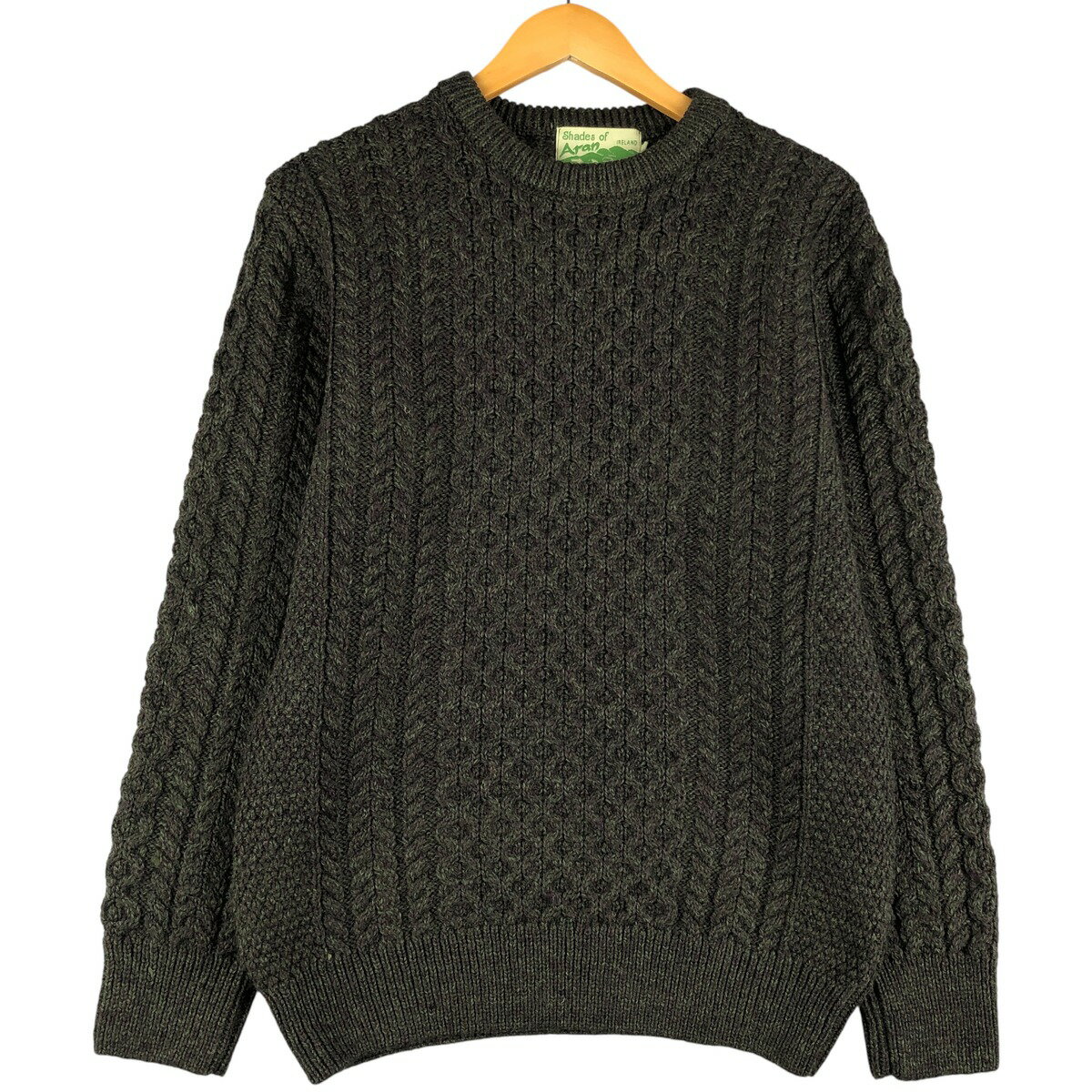 古着 Shades of Aran フィッシャーマン アランニットセーター アイルランド製 メンズM相当 /eaa596803 【中古】 【251206】 【CF2512】