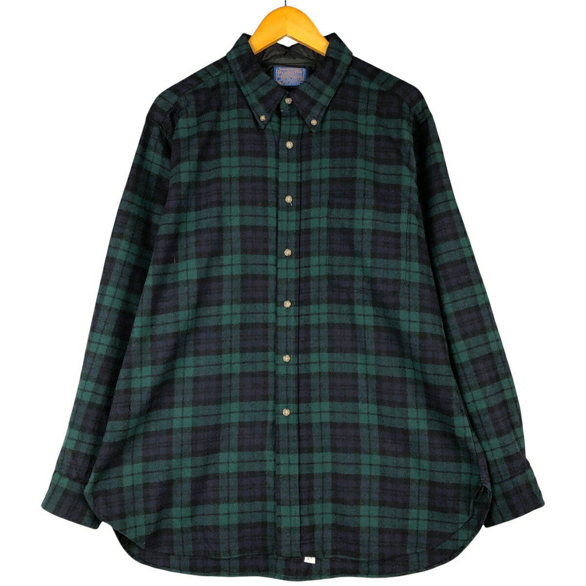 希少 美品 70s ペンドルトン USA製 ブラックウォッチ XL ウールシャツ 希少❗️ヴィンテージ 70´S ペンドルトン ブラックウォッチ ウール