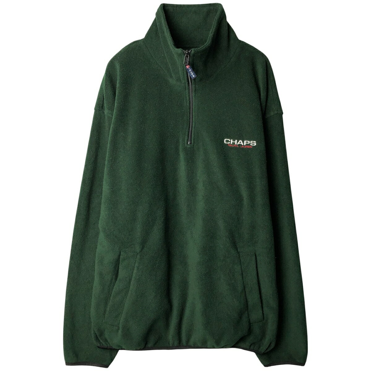 樂天商城 - 古着 ラルフローレン Ralph Lauren CHAPS チャップス ハーフジップ フリースプルオーバー メンズXL相当 /eaa596879 【中古】 【251208】 【NH-2508】 【SS2606_10】