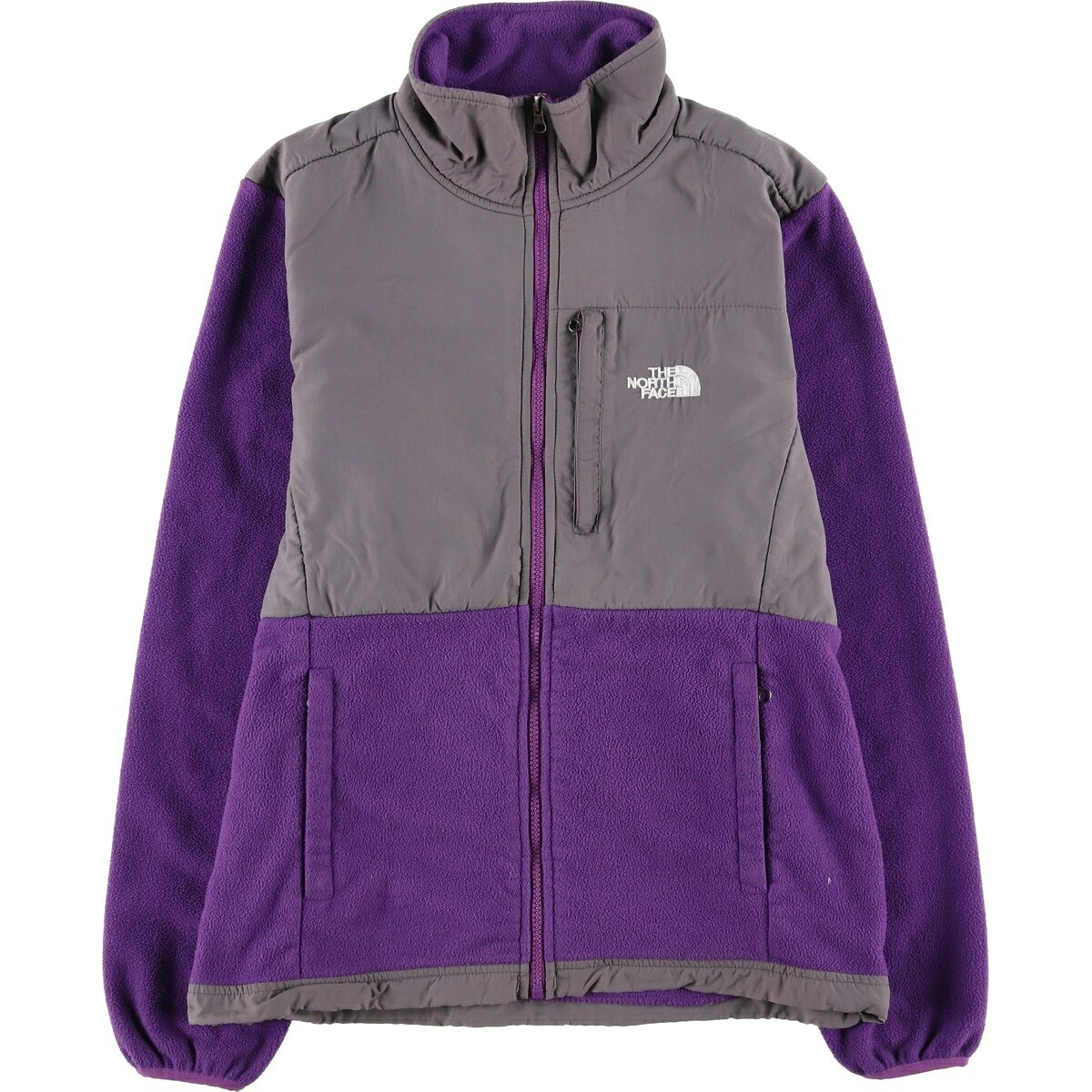 THE NORTH FACE デナリジャケット フリース バイカラー パープル 