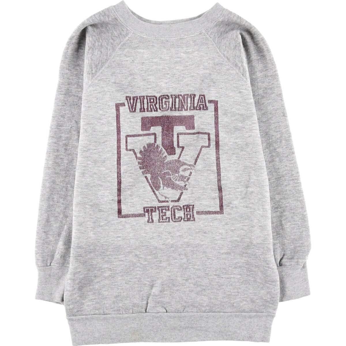 古着 カレッジスウェットシャツ トレーナー USA製 レディースS相当 ヴィンテージ /eaa597309 【中古】 【251215】 【Elulu/エルル】