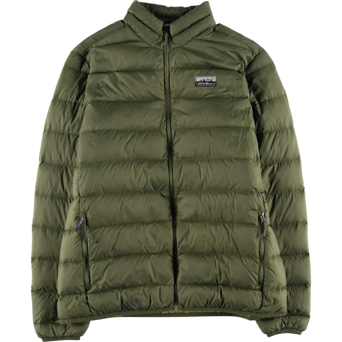 【専用】エディーバウアー　ダウンコート　カーキ　Sサイズ Eddie Bauer(エディーバウアー) 70~80'sミリタリーダウンジャケット