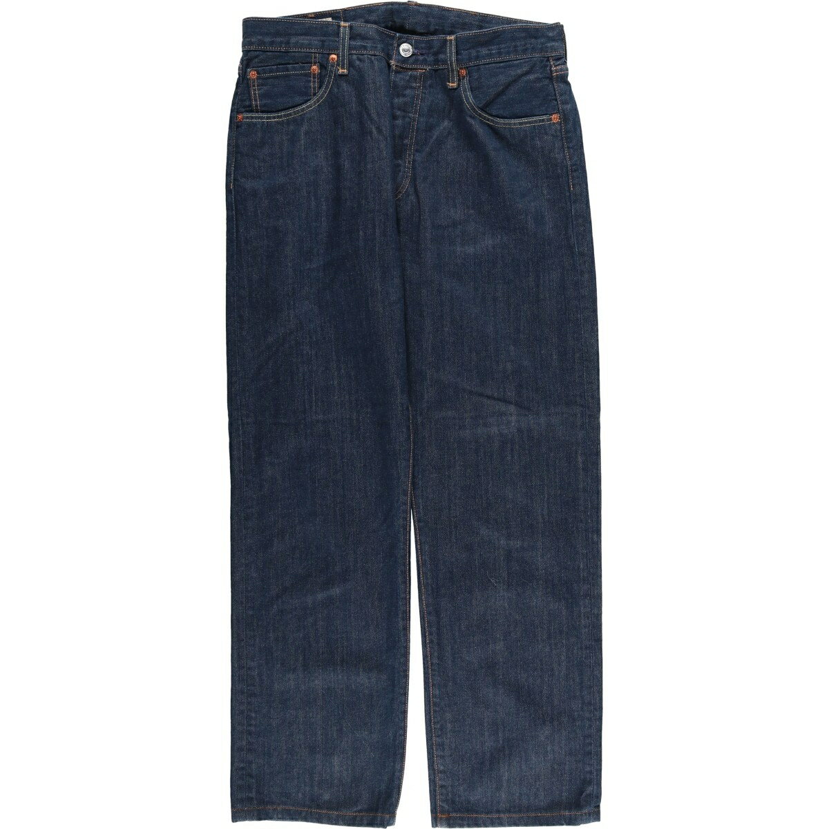 古着 濃紺 リーバイス Levi's 501 ユーロモデル ストレートデニムパンツ メンズw33相当 /eaa597566 【中古】 【251215】