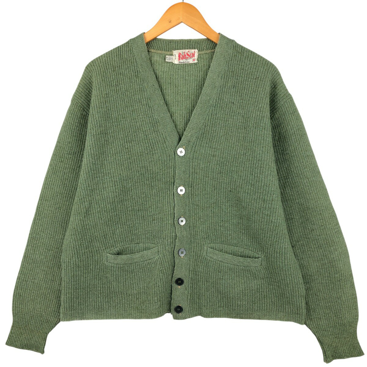 レア✨ビンテージカーディガン ユニセックス)夏ヴィンテージニットカーディガン | ファッション通販