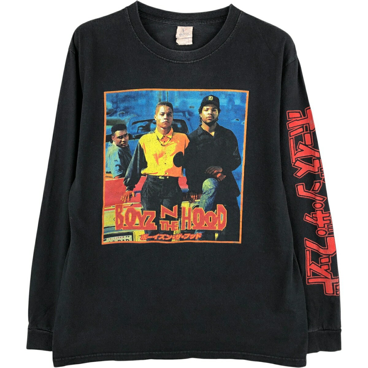 古着 YAZBEK Boyz n the Hood ボーイズン ザ フッド ロングTシャツ ロンT メンズXL相当 /eaa598080 【中古】 【251228】 【NH-2508】 【SS2603_10】 ブラック系 春夏秋