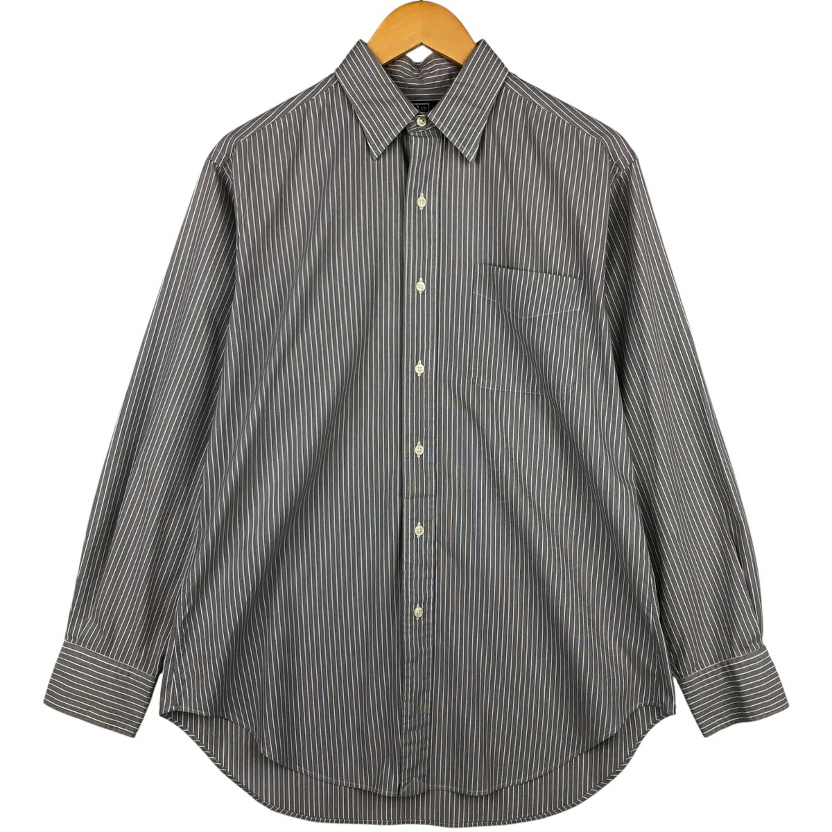 Rakuten - 古着 ラルフローレン Ralph Lauren POLO by Ralph Lauren ANDREW 長袖 ストライプシャツ メンズM相当 /eaa598105 【中古】 【251220】 【SS2606_10】