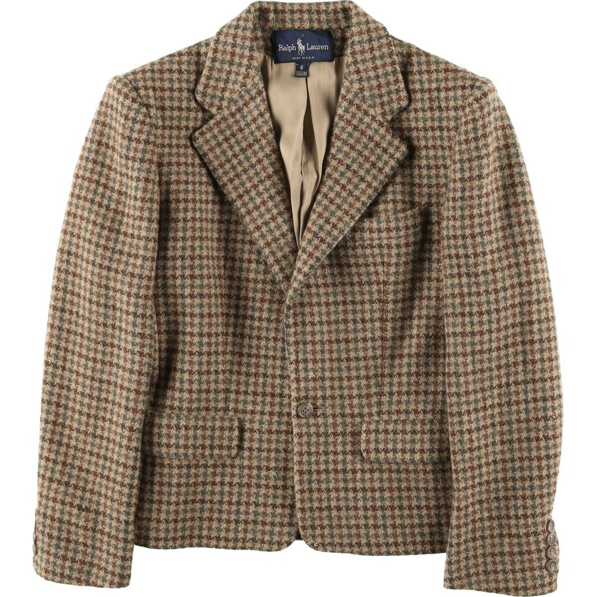 ���� 90'S ���ե������ Ralph Lauren �����å��� ������ơ��顼�ɥ��㥱�å� USA�� ��ǥ�����L���� /eaa598248 ����š� ��...