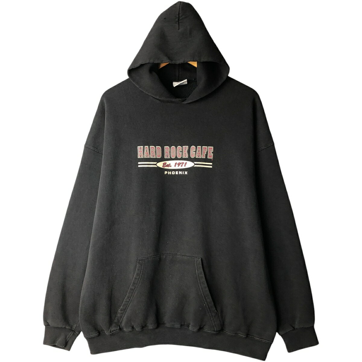 古着 HARD ROCK CAFE ハードロックカフェ アドバタイジング スウェットプルオーバーパーカー メンズXXL相当 /eaa598638 【中古】 【251220】 春夏秋冬
