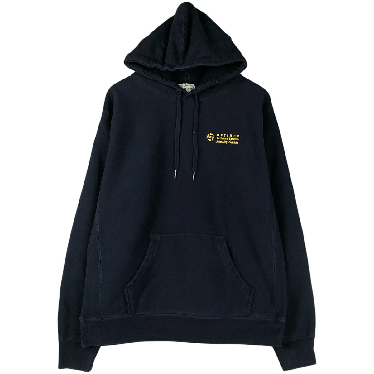 古着 INDEPENDENT TRADING COMPANY OPTIMUM アドバタイジング スウェットプルオーバーパーカー メンズL相当 /eaa598709 【中古】 【251217】