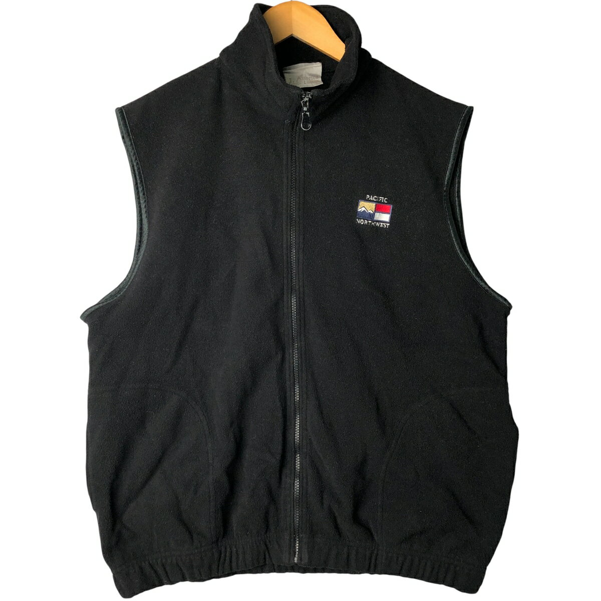 古着 J.America フリースベスト USA製 メンズL相当 /eaa598737 【中古】 【251221】 ブラック系 春秋冬