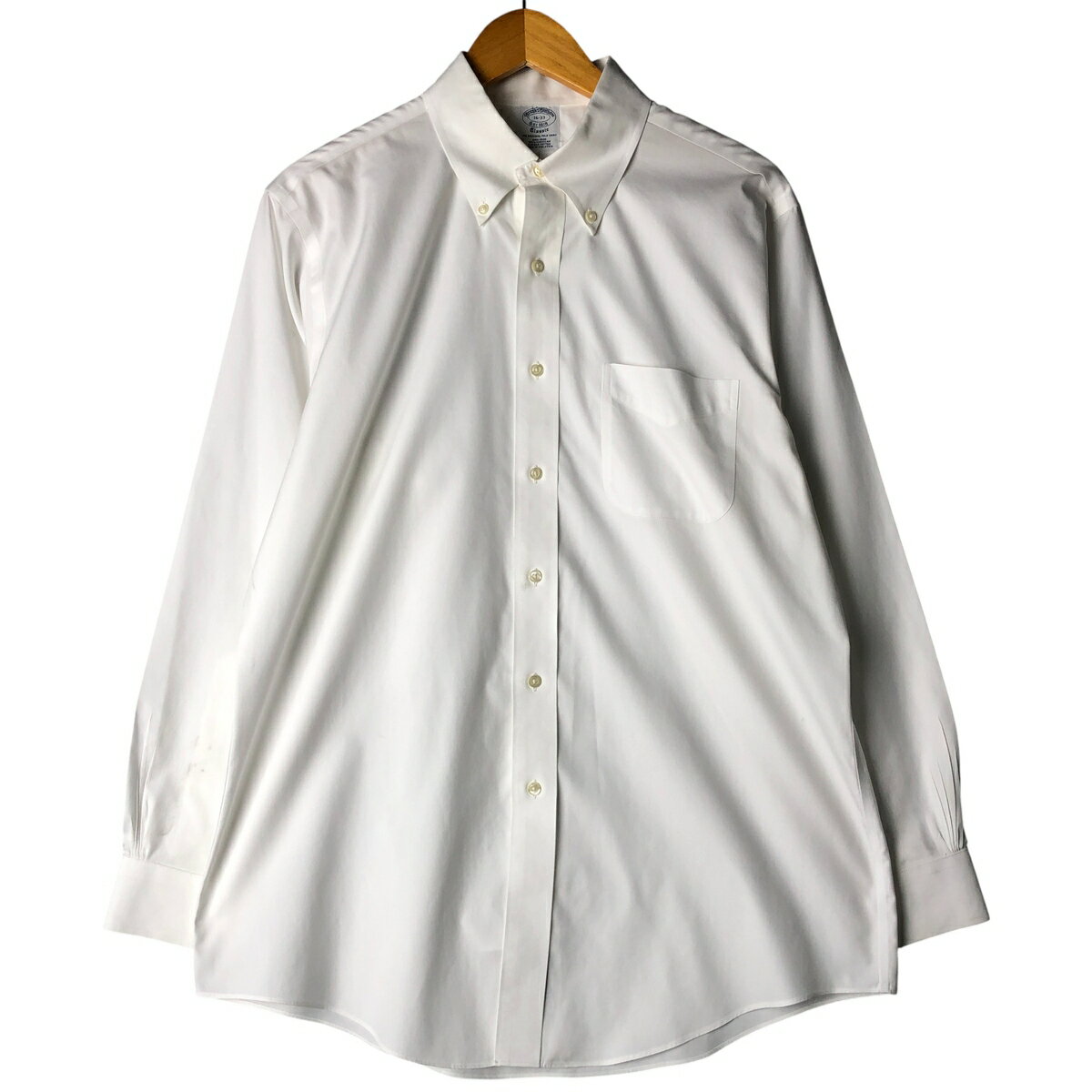 乐天商城 - 古着 ブルックスブラザーズ Brooks Brothers Est.1818 Classic 長袖 ボタンダウンシャツ メンズL相当 /eaa599033 【中古】 【251214】 【SS2606_10】