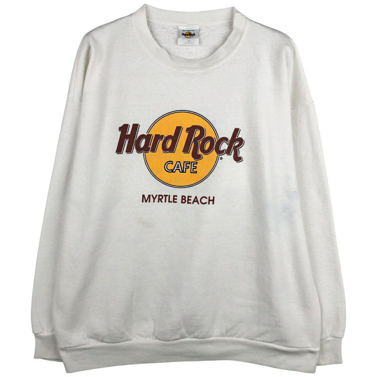 古着 HARD ROCK CAFE ハードロックカフェ アドバタイジング スウェットシャツ トレーナー メンズXL相当 /eaa599329 【中古】 【251226】 【NH-2508】 【SS2606_10】