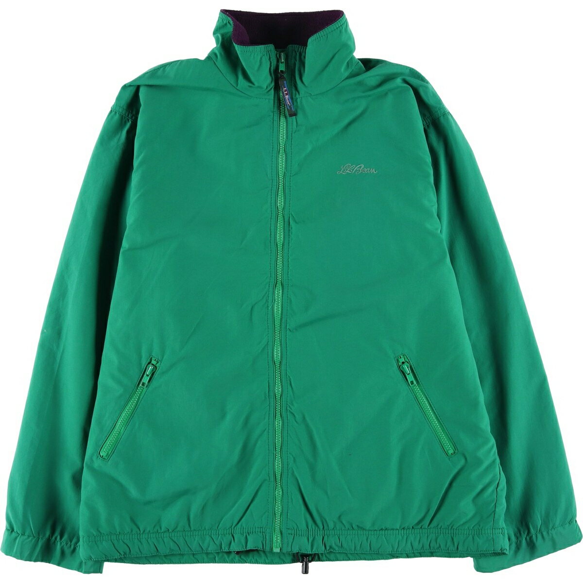 Rakuten - 古着 80~90'S エルエルビーン L.L.Bean THREE-SEASON JACKET ウインドブレーカー メンズXL相当 ヴィンテージ /eaa599355 【中古】 【251228】 【SS2603_10】 グリーン系 春秋冬