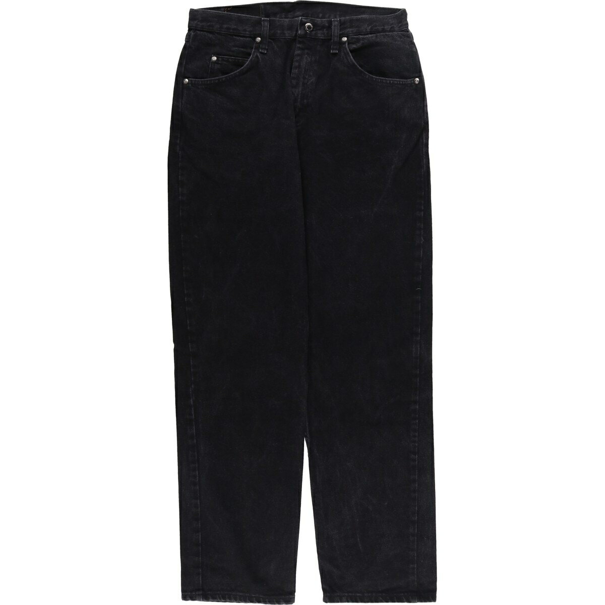 古着 ラングラー Wrangler RELAXED FIT ブラックデニム テーパードデニムパンツ メンズw31相当 /eaa599362 【中古】 【251227】