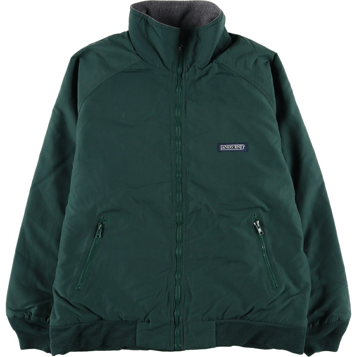 XＬ　ランズエンド　LAND'S END メンズ　美品 古着 90～00年代 ランズエンド LANDS END ロゴスウェットシャツ