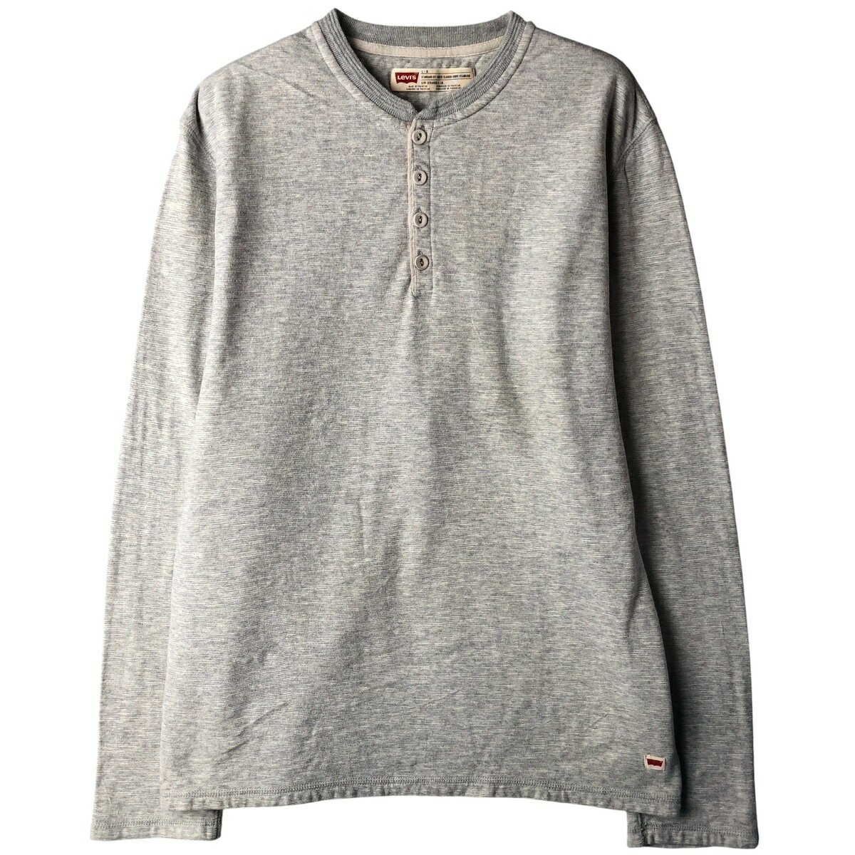 古着 リーバイス Levi's STANDARD FIT ヘンリーネック サーマルロングTシャツ メンズL相当 /eaa599435 【中古】 【251221】 【NH-2508】