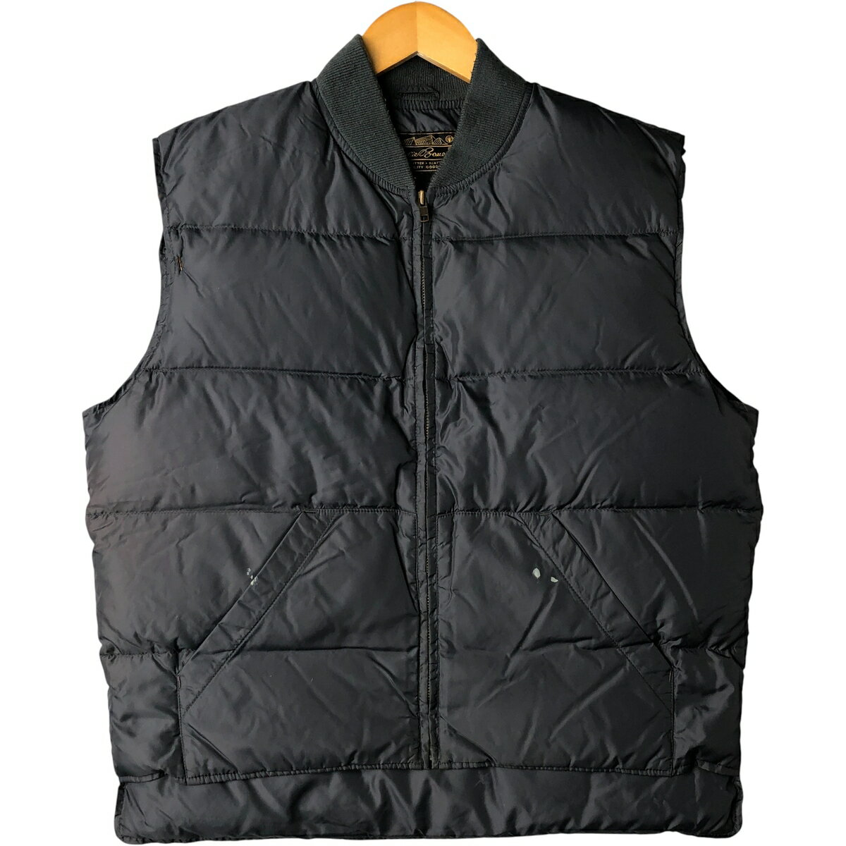 90年代 　Eddie Bauer ダウンベスト　M　バーガンディ ほぼDEAD 90年代 Eddie Bauer ダウンベスト M バーガンディ ほぼDEAD