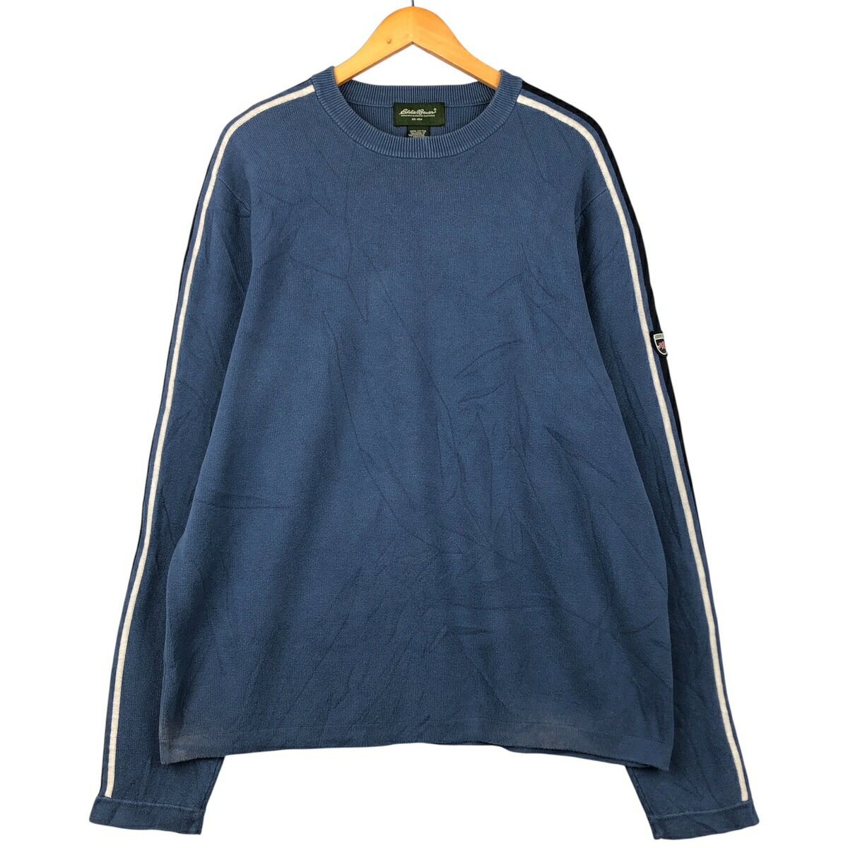 乐天商城 - 古着 00'S エディーバウアー Eddie Bauer コットンニットセーター メンズXL相当 /eaa599652 【中古】 【251228】 【SS2606_10】
