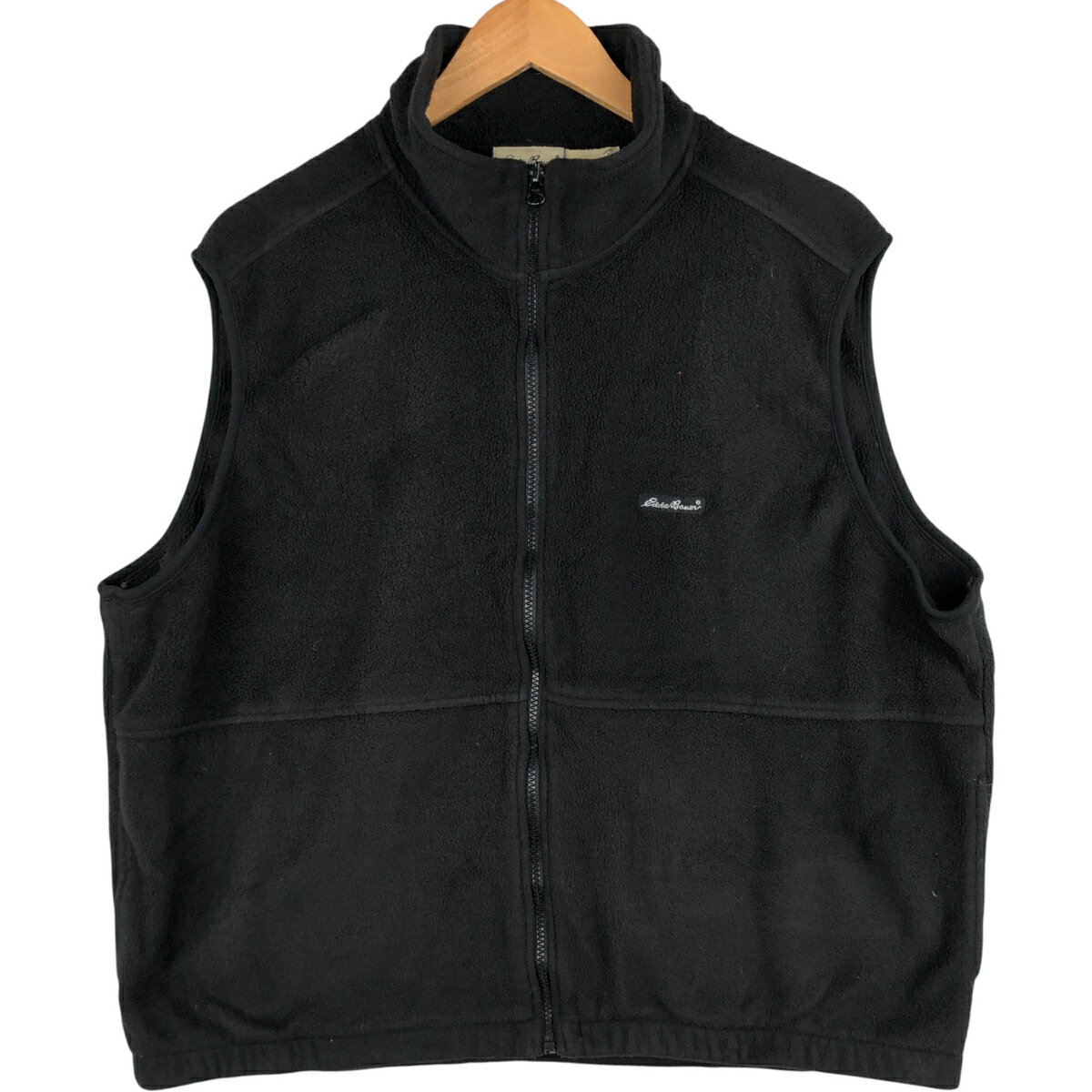 古着 00'S エディーバウアー Eddie Bauer フリースベスト メンズL相当 /eaa599677 【中古】 【260101】 ブラック系 春秋冬