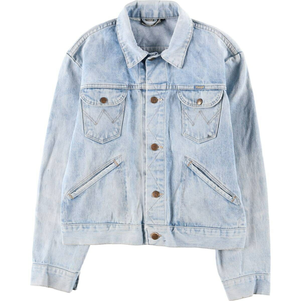 樂天商城 - 古着 ラングラー Wrangler デニムジャケット メンズM相当 ヴィンテージ /eaa599850 【中古】 【251226】 【SS2603_10】 ブルー系 春秋冬