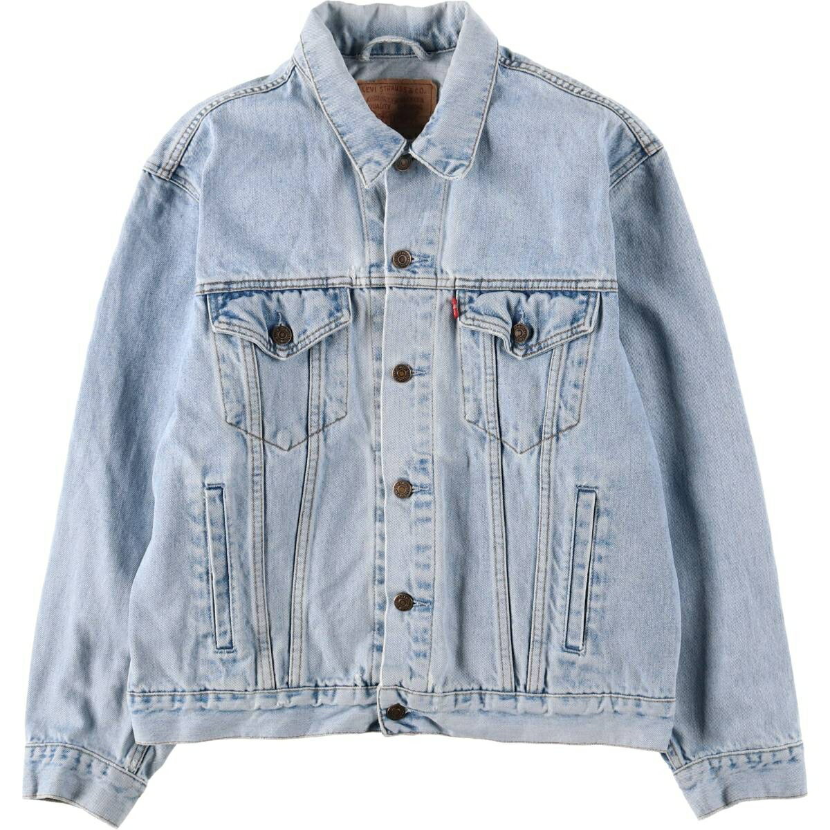 古着 90'S リーバイス Levi's 70503-0210 デニムジャケット Gジャン メンズL相当 ヴィンテージ /eaa599864 【中古】 【251226】 【SS2603_10】 ブルー系 春秋冬