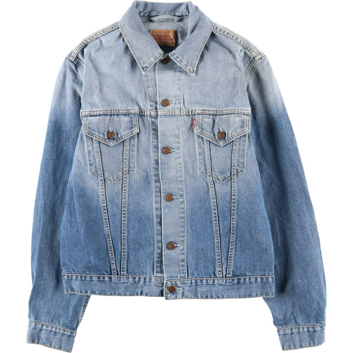 古着 00'S リーバイス Levi's 70500-0487 ユーロモデル デニムジャケット Gジャン メンズXL相当 /eaa599865 【中古】 【251226】 【SS2603_10】 ブルー系 春秋冬