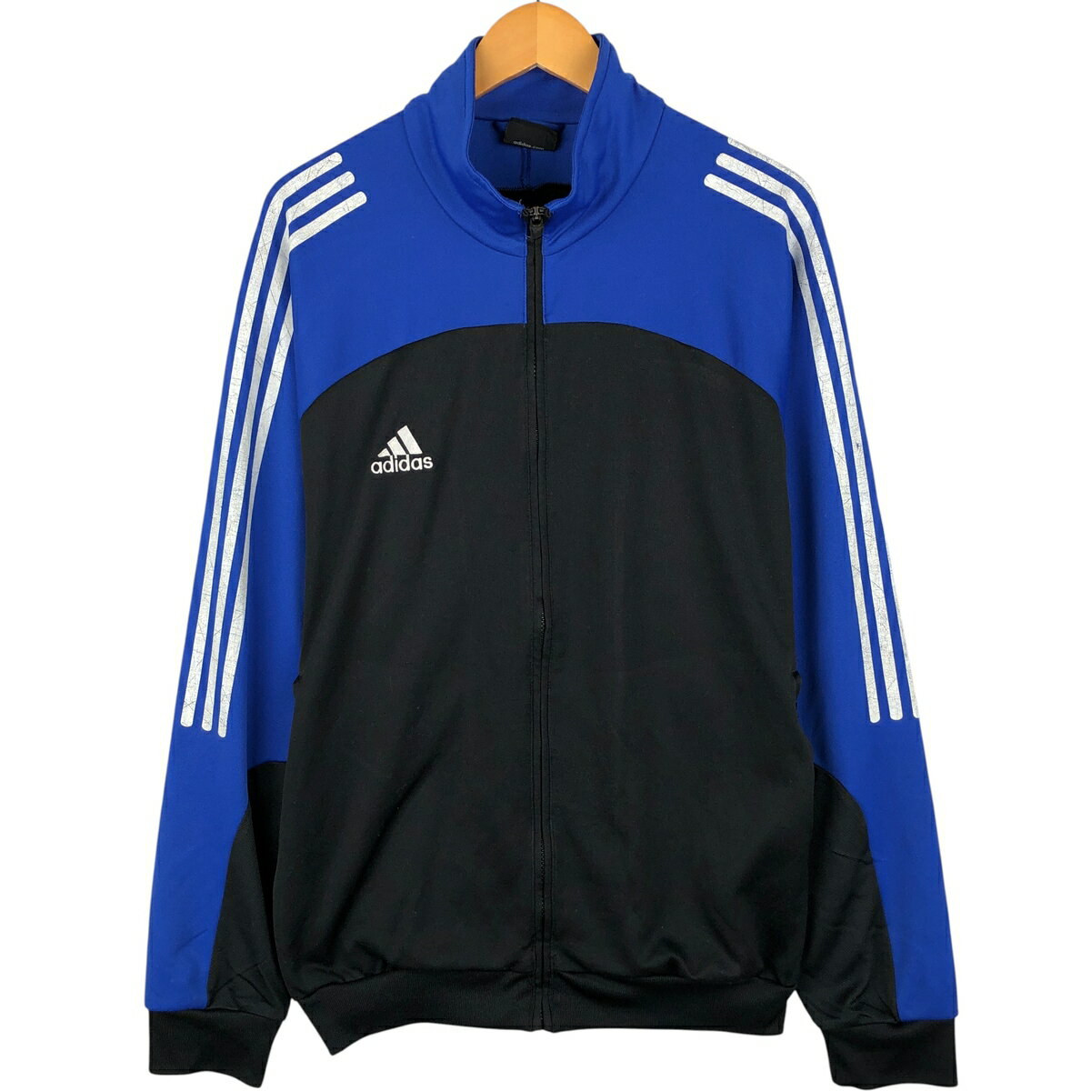 樂天商城 - 古着 00'S アディダス adidas ジャージ トラックジャケット メンズL相当 /eaa599885 【中古】 【251229】 【SS2603_10】 ブルー系 春秋冬