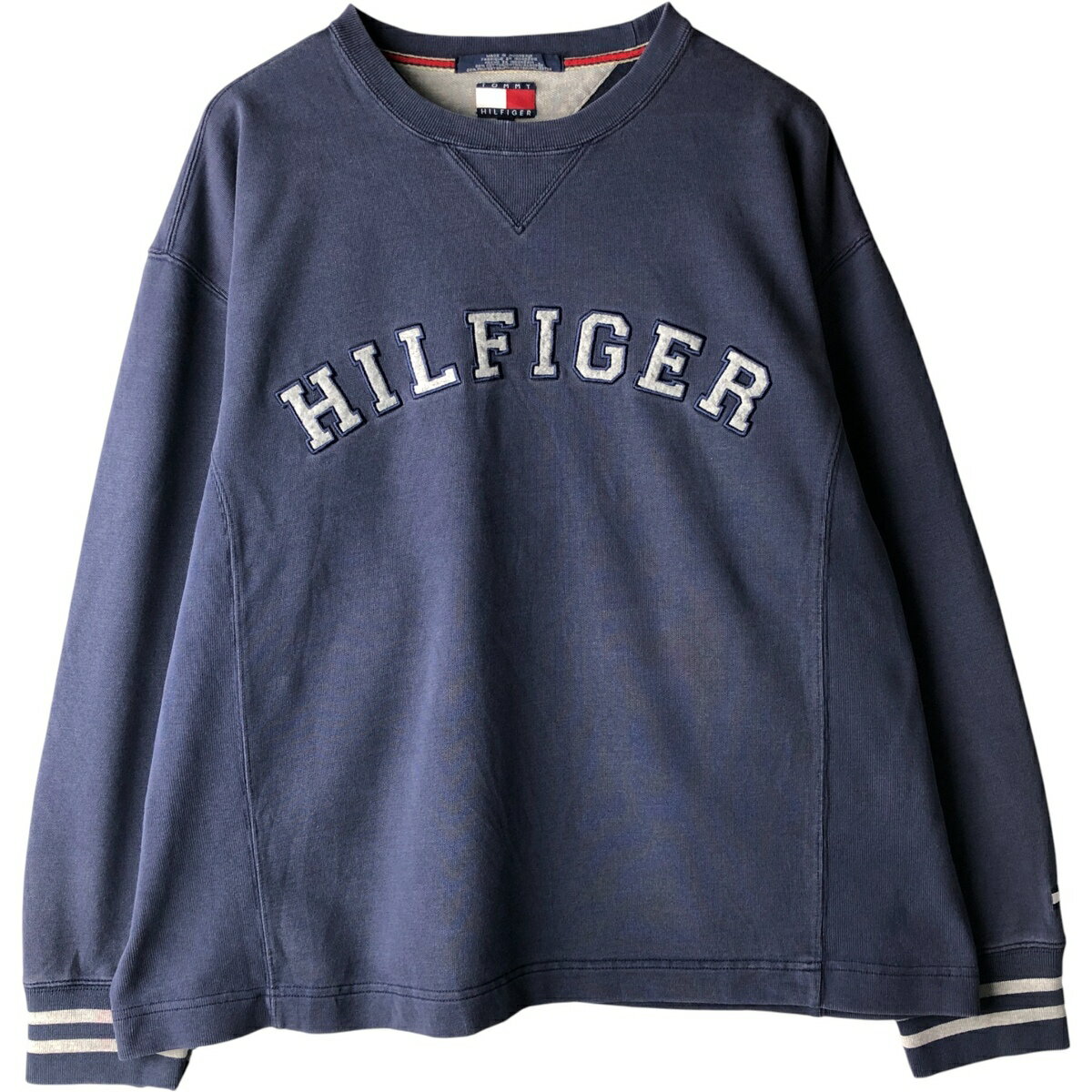 Rakuten - 古着 90'S~ トミーヒルフィガー TOMMY HILFIGER ロゴスウェットシャツ トレーナー メンズL相当 ヴィンテージ /eaa600401 【中古】 【251114】 【NH-2508】 【SS2606_30
