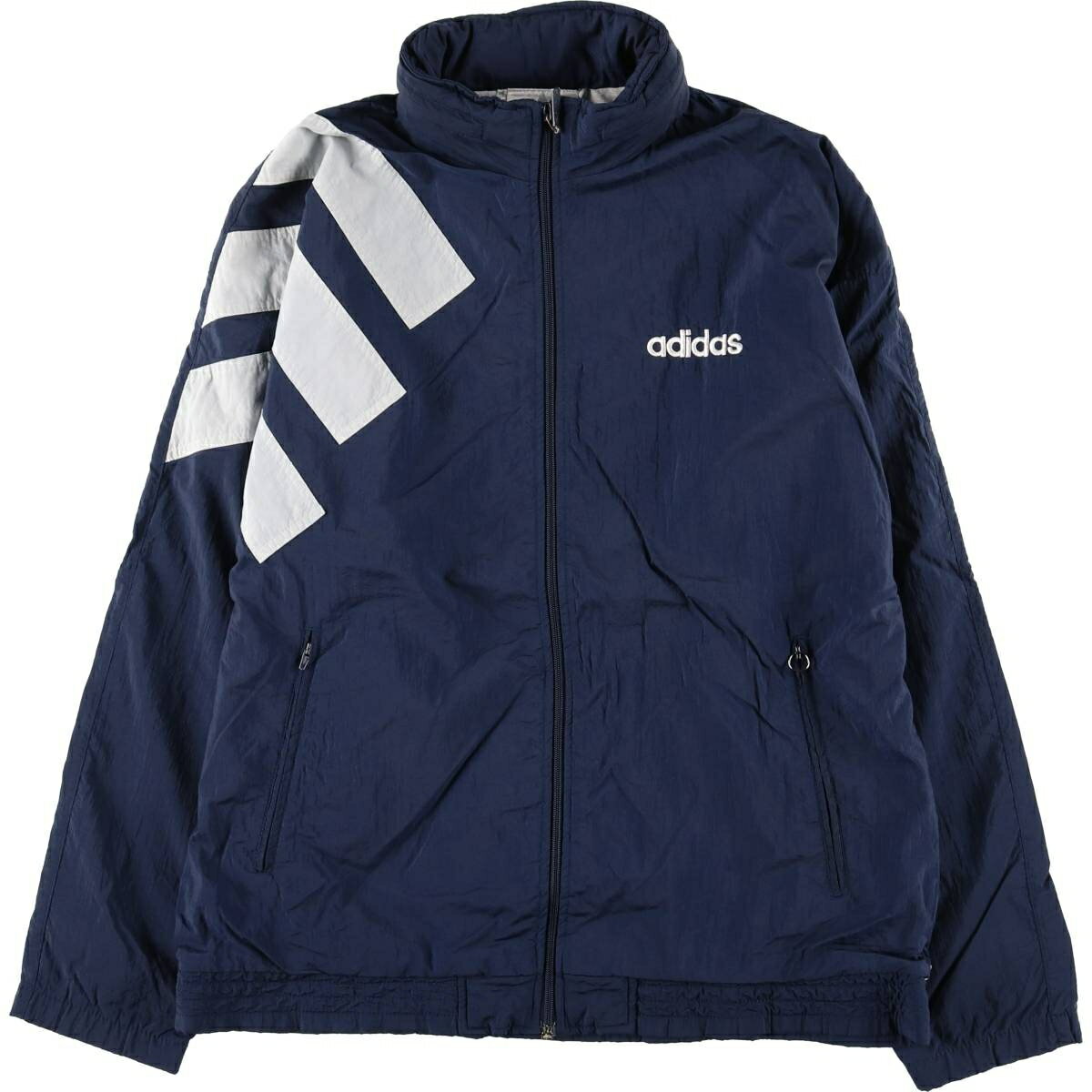 激レア80s新品 adidas ナイロンセットアップ ウインドブレーカー西ドイツ 楽天市場】80s アディダス ナイロン ジャケット メンズ L / ADIDAS 80