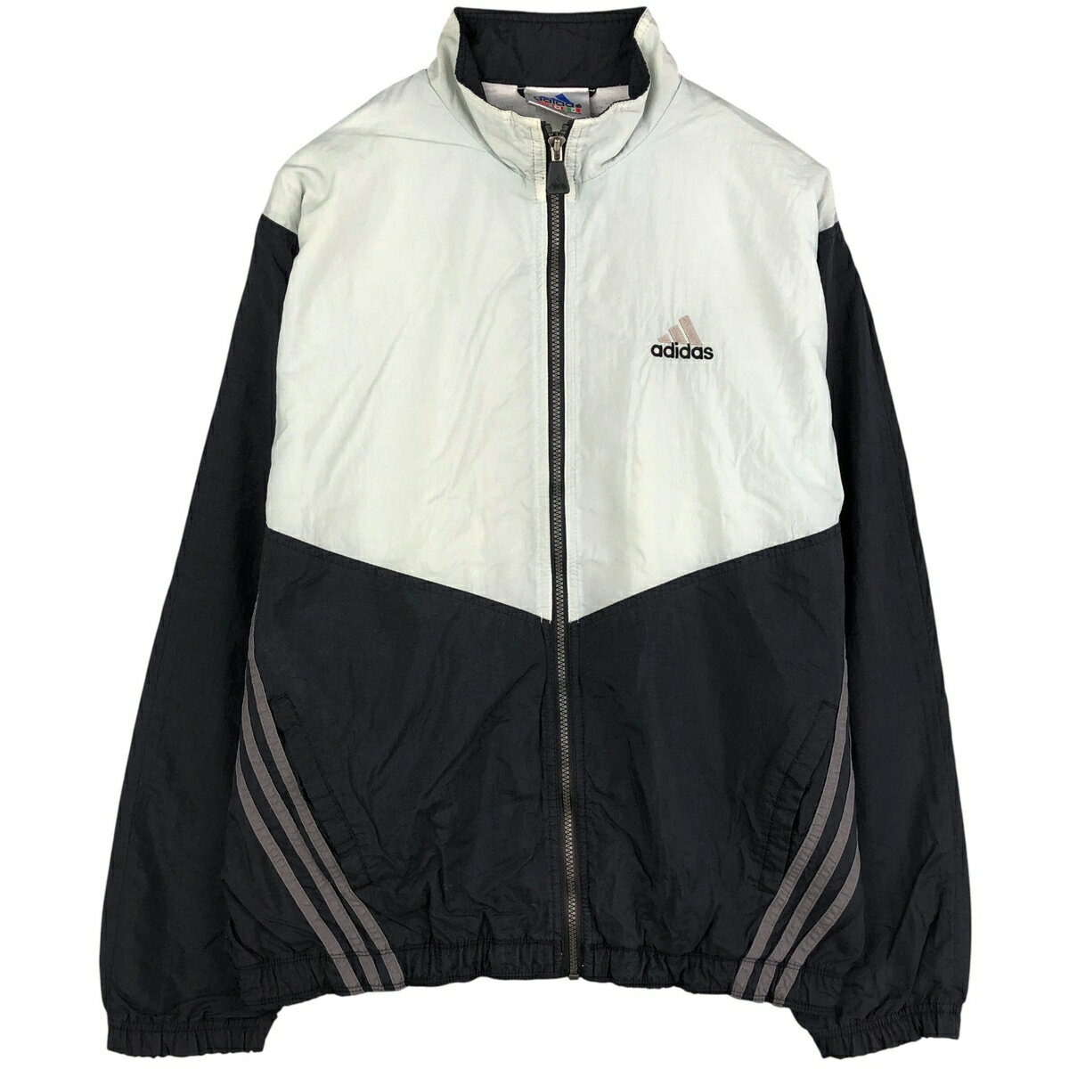 Rakuten - 古着 80~90'S アディダス adidas ナイロンジャケット メンズM相当 ヴィンテージ /eaa600641 【中古】 【251122】 【NH-2508】 【SS2603_10】 グリーン系 春秋冬